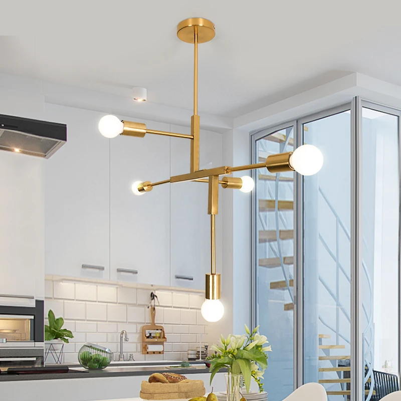 

Nordic Pendant Light Clear Glass Lampshade Hanging Lamp Dining Room Cafe Bar LED Pendant Lights Suspension Luminaire