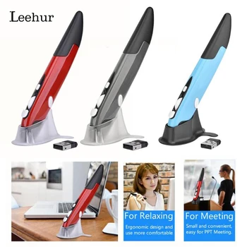 

Leehur Wireless Mouse 2.4GHz Stand Mini Pen Mouse 1600DPI Sensitivity Portable Mouse for Tablet Laptop PC Desktop Smart TV Box