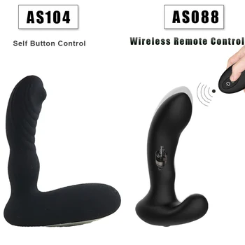 New 12 Speeds Prostate Massager For Men & Rolling Massage Anus, Anal Sex Toys for Gay Male Prostata Anal Plug Vibrators for Men 4