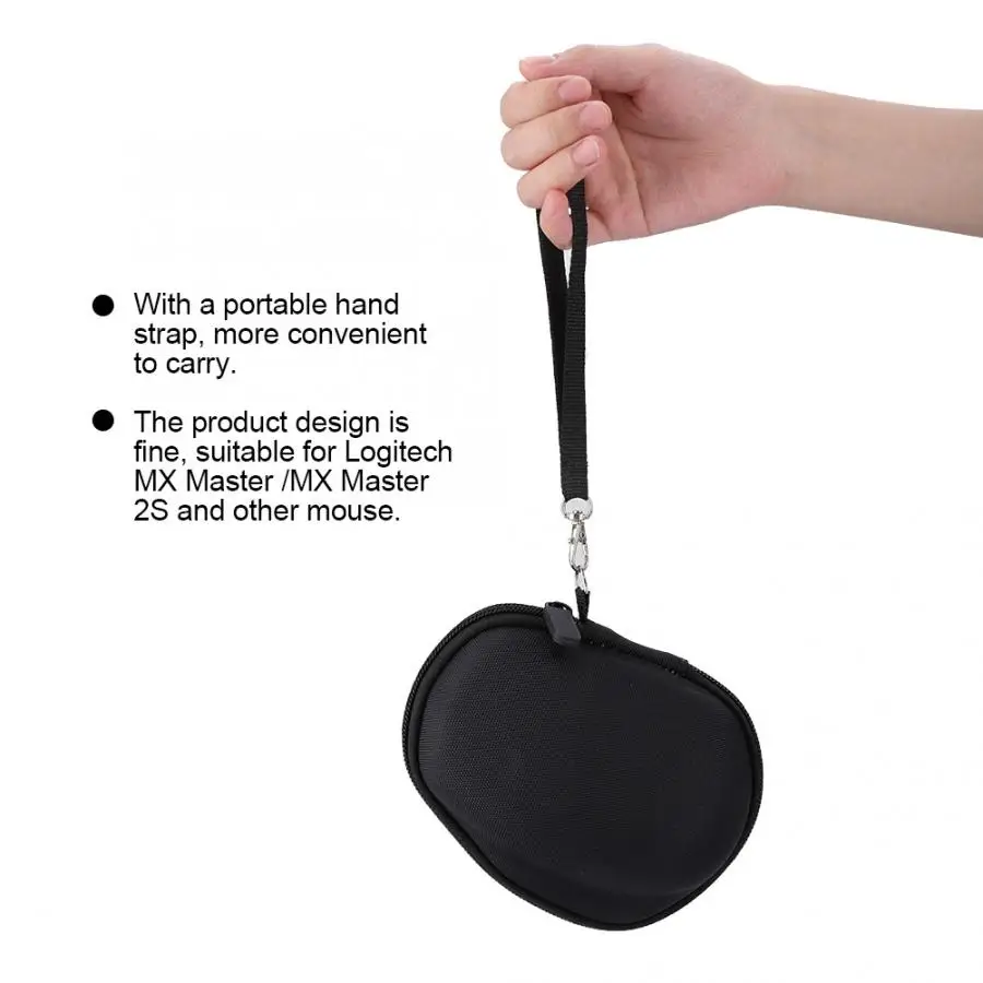 EVA защитный чехол для мыши, чехол для переноски, сумка для logitech MX Master/MX Master 2 S, чехол для портативной мыши