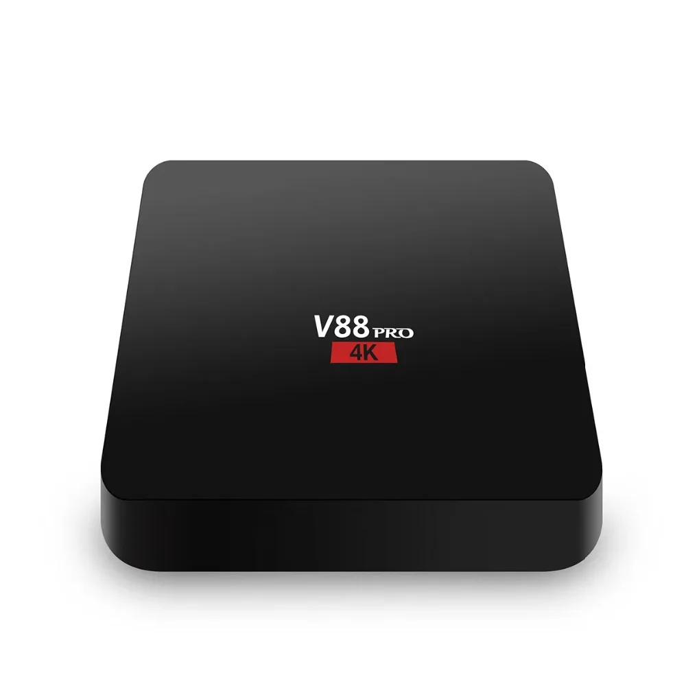 ТВ-приставка Android 4K ТВ-приставка V88 1 ГБ ОЗУ 8 Гб ПЗУ RK3229 Смарт Android WiFi 2,4G Топ-приставка четырехъядерный медиаплеер