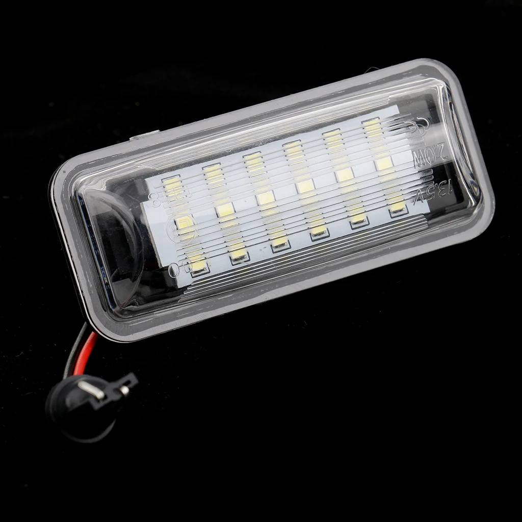 2 Piece Direct Replace White LED License Plate Lamps for   BRZ Impreza