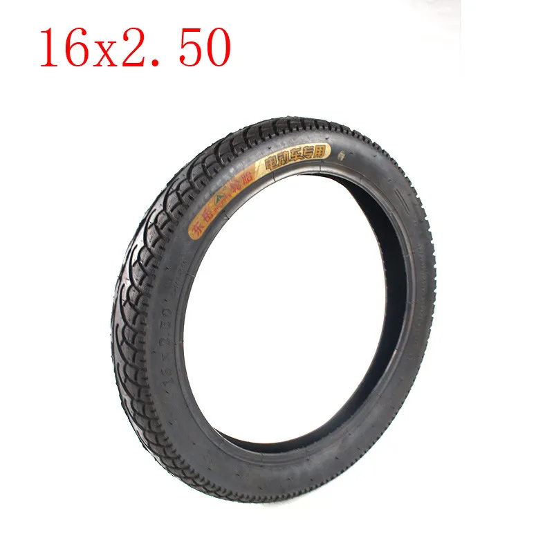 outer tire Lightning Delievery16* 2,50 Трубная шина подходит для электрических велосипедов(электронные велосипеды) детские велосипеды, маленькие BMX и скутеры 16*2,5 внутренняя и внешняя шина - Цвет: outer tire