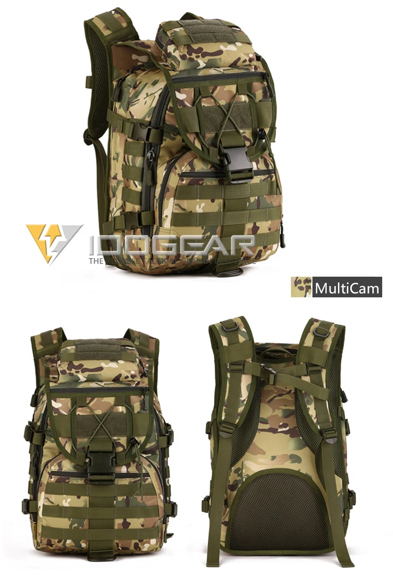 IDOGEAR X7 Рюкзак Военная Тактическая Сумка Molle водостойкий тактический рюкзак для спорта на открытом воздухе, туризма, кемпинга