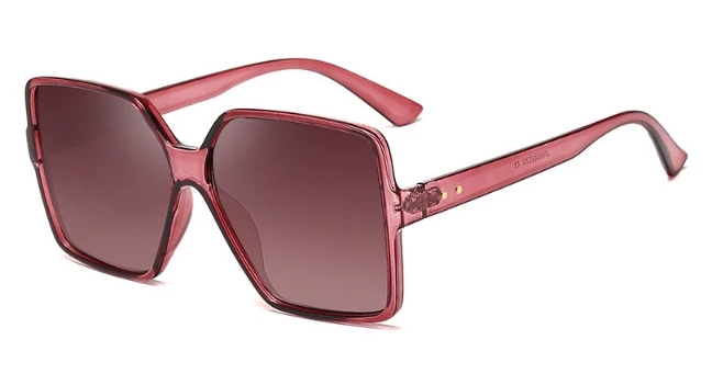 46179 ретро большая оправа солнцезащитные очки для мужчин и женщин Модные Оттенки UV400 Винтажные Очки