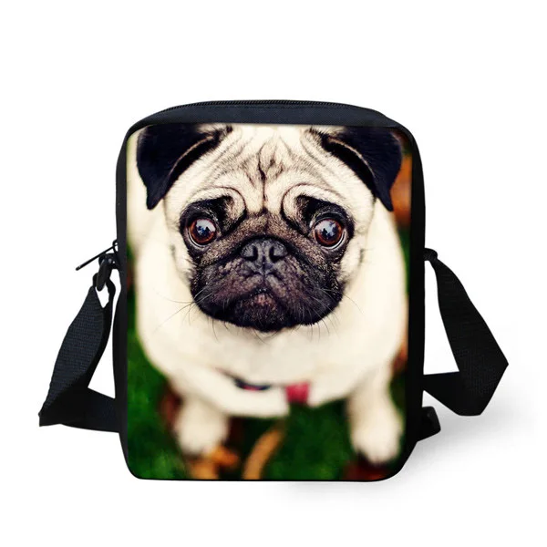 Cute 3D Pug Dog Children School Bags Kids Schoolbag Mini Book Bag Per Adolescente Ragazza Kindergarten Mochilas Infantil