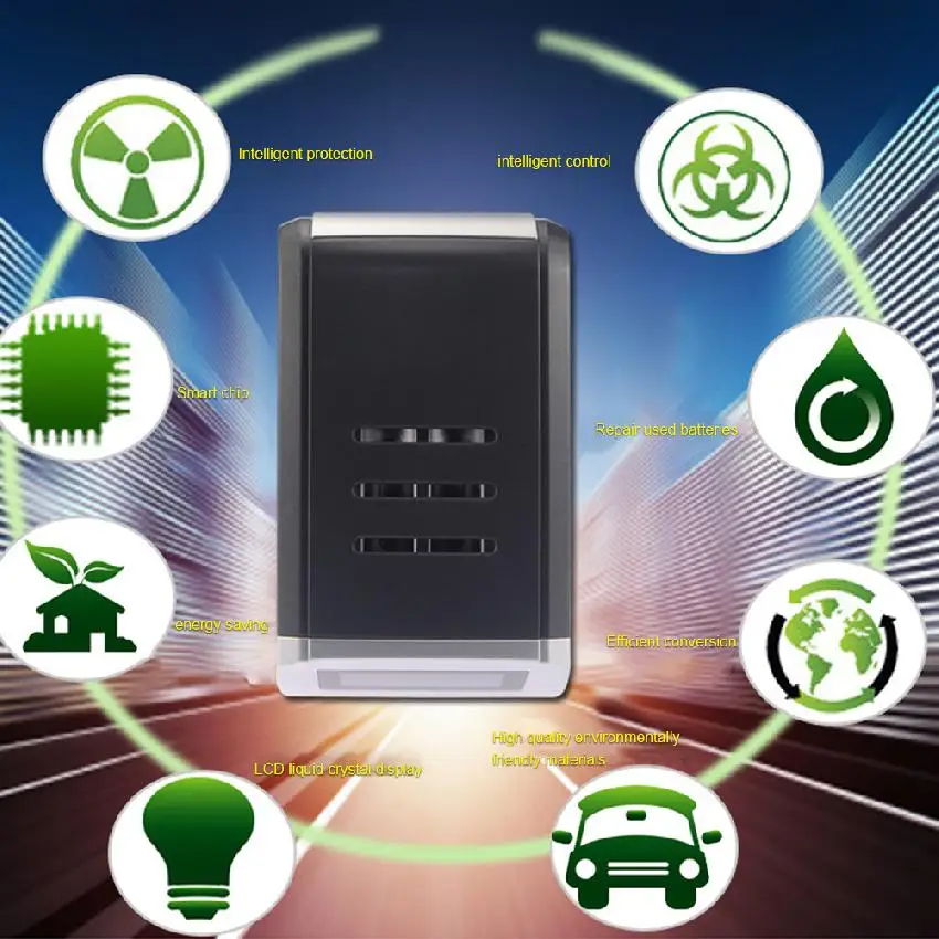 

Intelligent Smart Battery Charger with High-quality 4-slot LCD Display Universal AAA Charging