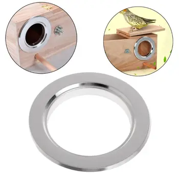 

Pet Case Nest Ring Prevent Bite Chew Parrot Squirrel Hamster Chinchilla Cage Box Protection Entrance Loop Metal Supplies