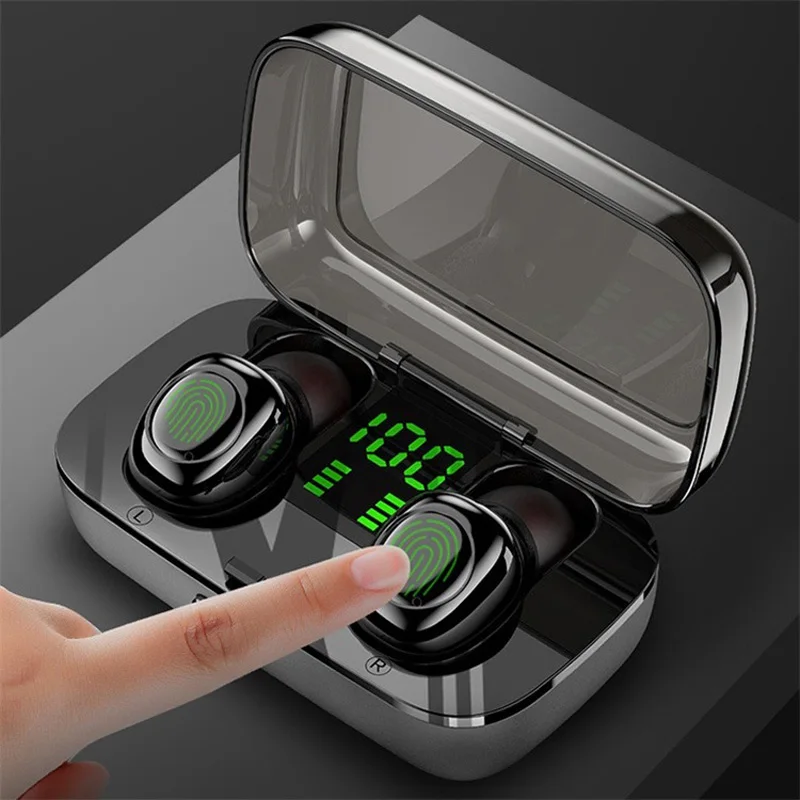 Bluetooth Earphone TWS 5 0 Wireless Earphones HIFI Sound Earbuds Handsfree Gaming Mini Headset Stereo Sport Earpiece For Phone