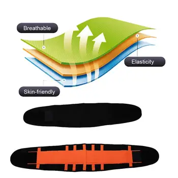 

Durable Sweat Belt Sport Belt 2 Colors Gym Yoga Fitness Equipment Waist Protection Marvellous Waist Trimmer Portable Outdoor