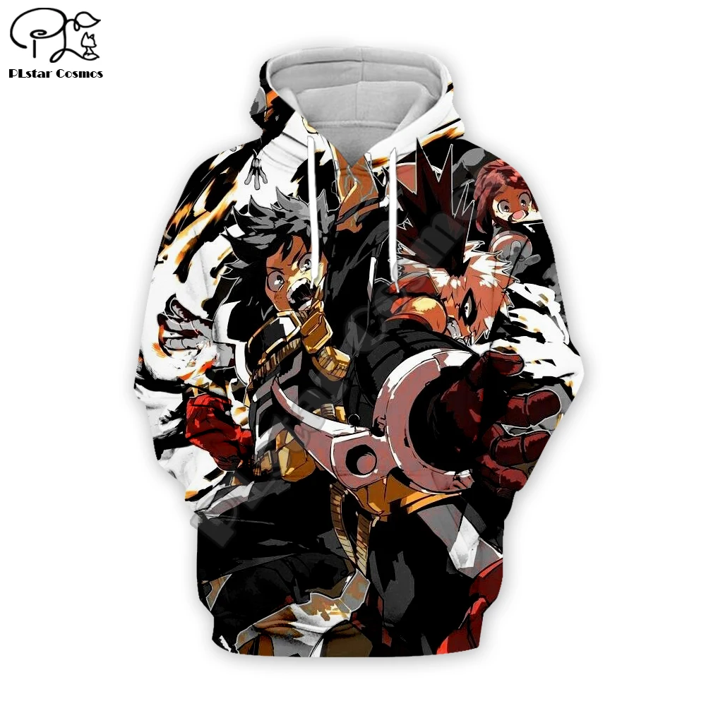 

PLstar Cosmos Hot Anime My Hero Academia Harajuku Colorful Tracksuit casual 3DPrint Hoodie/Sweatshirt/Jacket/shirts MenWomen s-7