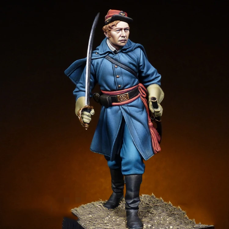 

1/24 Resin Model Building Kit Figure Officer