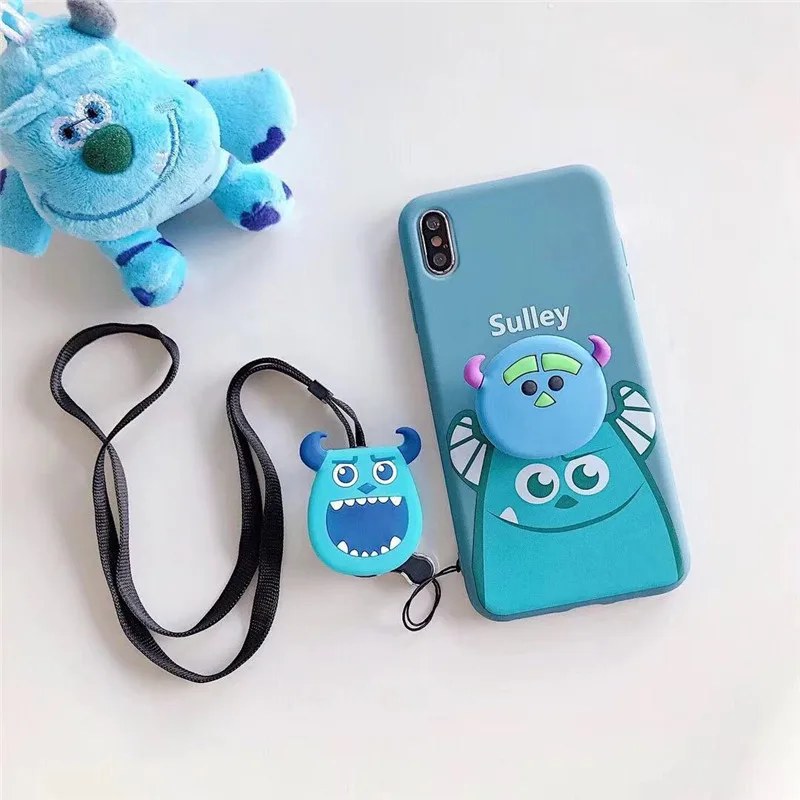 

Lovely cartoon trend USA 3D soft phone cover for iPhone 6 7 8 Plus X cases For iPhone XS XR XSMAX slicone case cute fundas