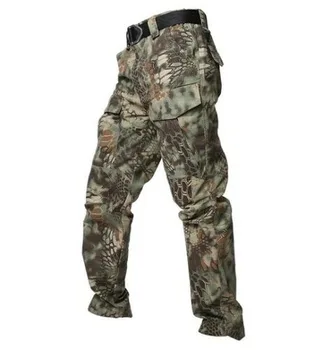 

Camouflage Tactical Pants Men Waterproof Military Combat Camping Pants Trousers