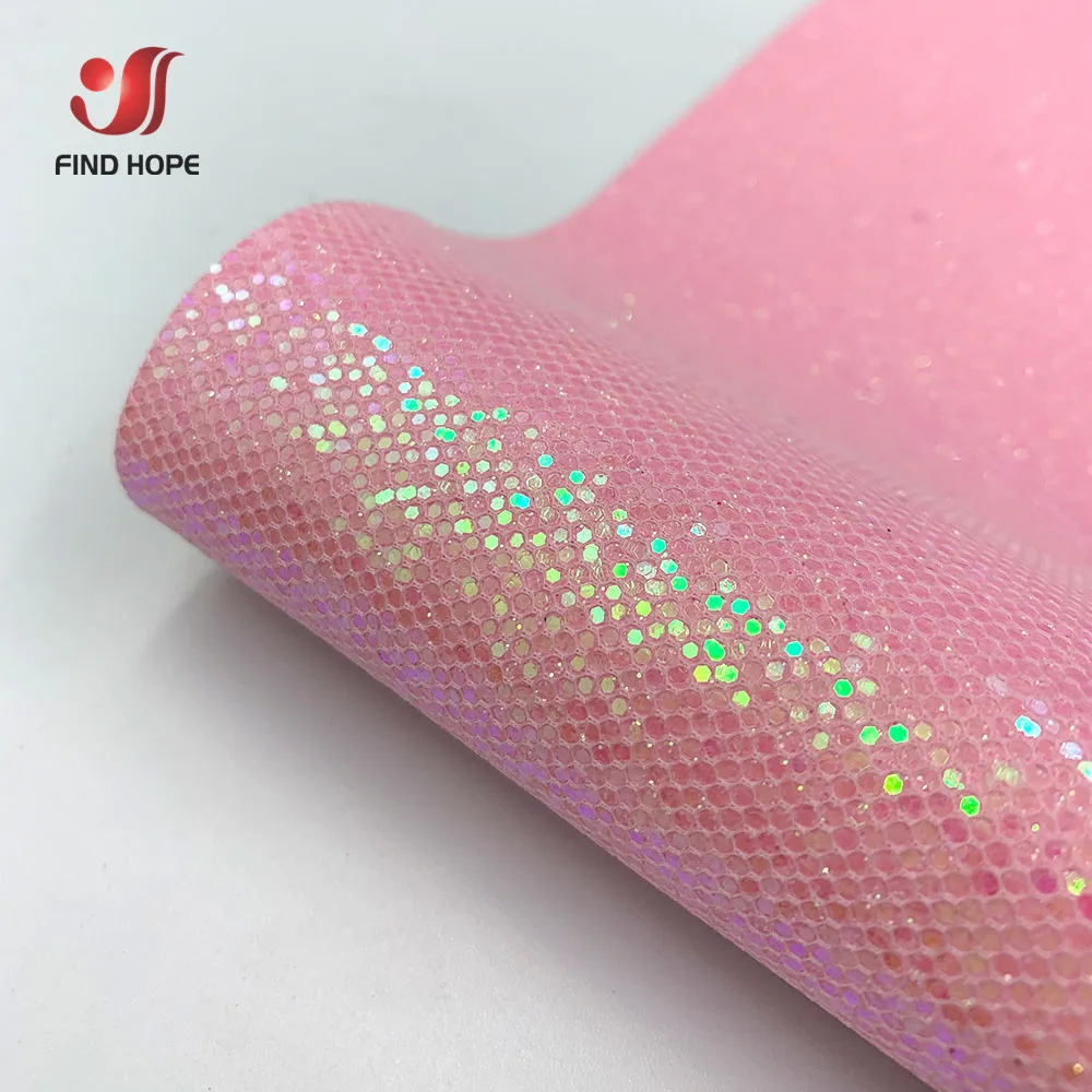 Self-Adhesive Diamond Glitter Faux Leather Vinyl – Decorative Craft & DIY Material (20x120cm)