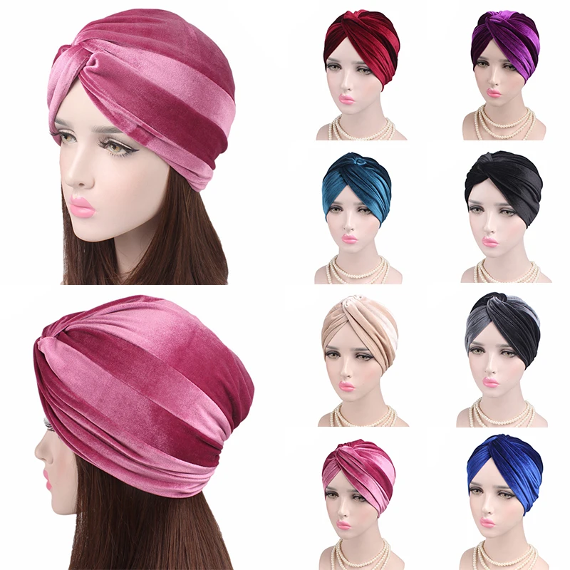 

New Muslim Cross Turban Inner Hijab Caps Islamic Hijab Head Scarf Hat Headband Turban Headwrap Women Muslim Turban Hijabs