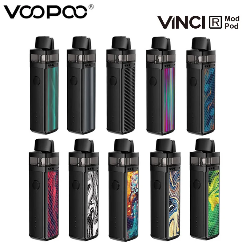 

Original VOOPOO VINCI R Mod Pod Kit Vape with 1500mAh Built in Battery 5.5ml Cartridge VINCI Replacement Pod PnP Coil E Cig Vape