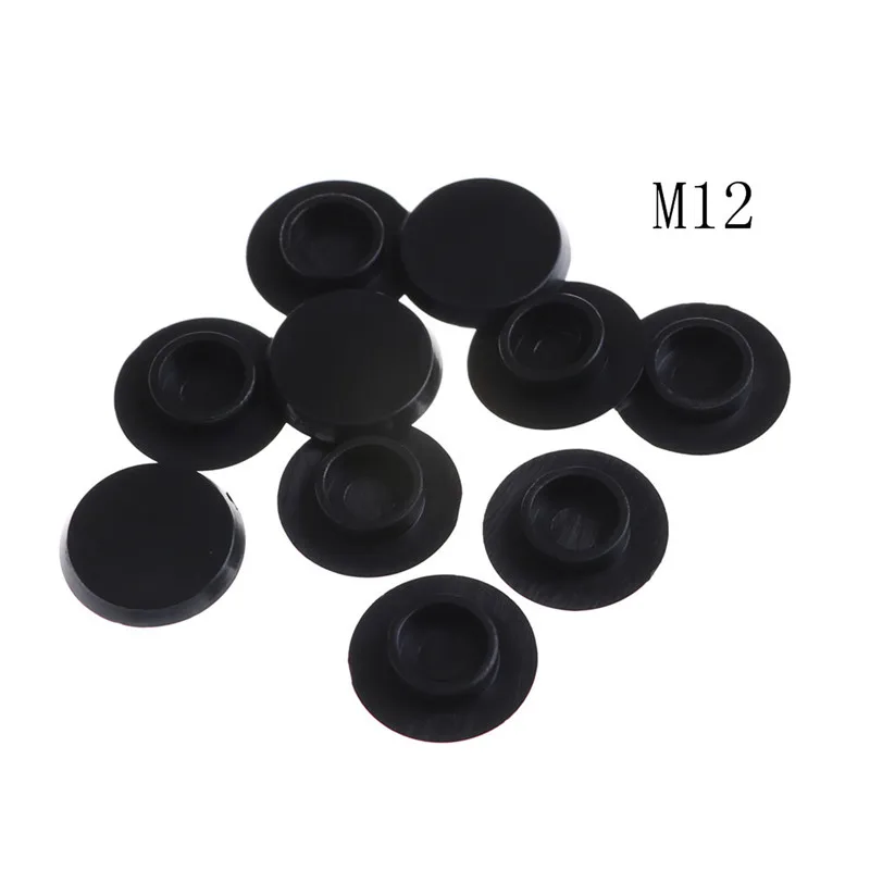 Tappo diam. 5 a 6 mm coprivite M6 con linguetta - BIANCO - Tappo