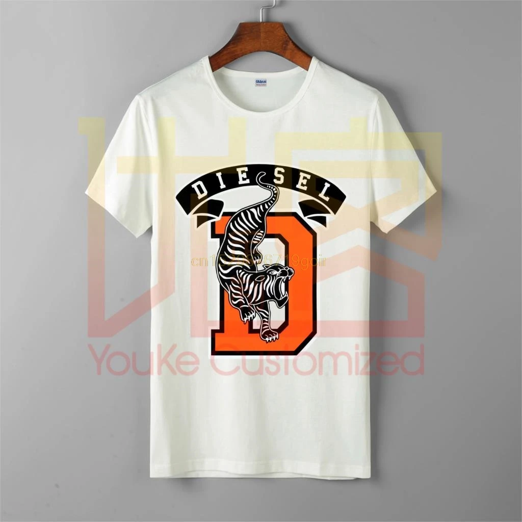 

DIESEL New Fashion T-Shirt New Brand Shirt Printed T-Shirt Men's Slim Short Sleeve Shirt Custom Men's Fun Shirt for Men
