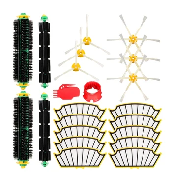 

Replacement Filter Bristle Flexible Beater Brush for Irobot Roomba 500 Series 520 530 540 550 560 570 580 Vacuum Cleaner Parts