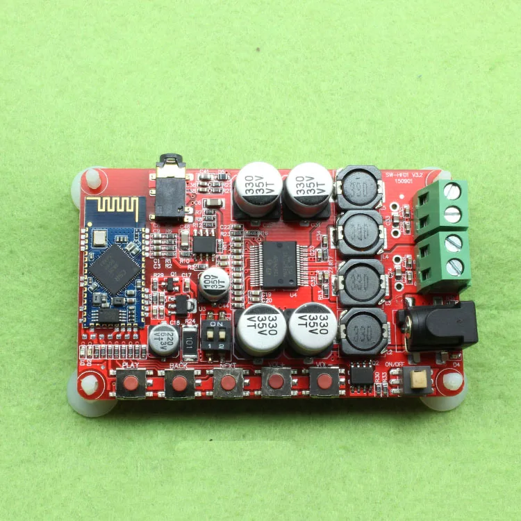 Беспроводной Bluetooth 4,0 аудио приемник Цифровой TDA7492P 50 Вт+ 50 Вт Плата усилителя