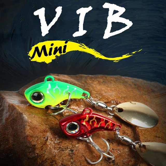 Mini VIB Lure Iron Plate 7g 11g 17g 23g Metal Spoon Spin Sequin