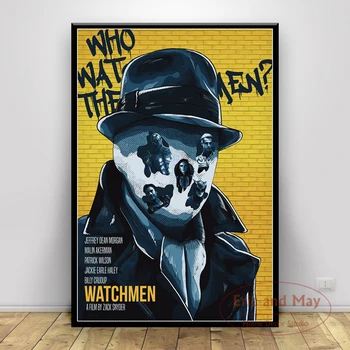 

Watchmen Dc Superhero Movie Canvas Painting Posters And Prints Pictures On The Wall Vintage Art Decorative Home Decor Affiche