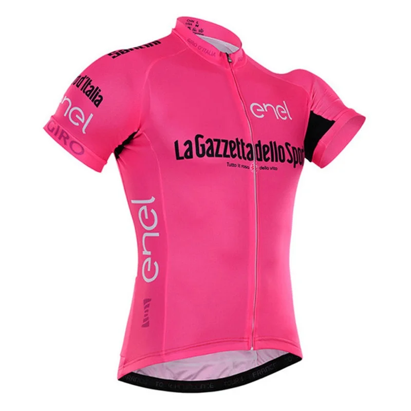 Тур де Италия команда Мужская велосипедная Джерси с коротким рукавом велосипедная одежда быстросохнущая летняя рубашка для езды на велосипеде Ropa Ciclismo MTB Джерси - Цвет: 17