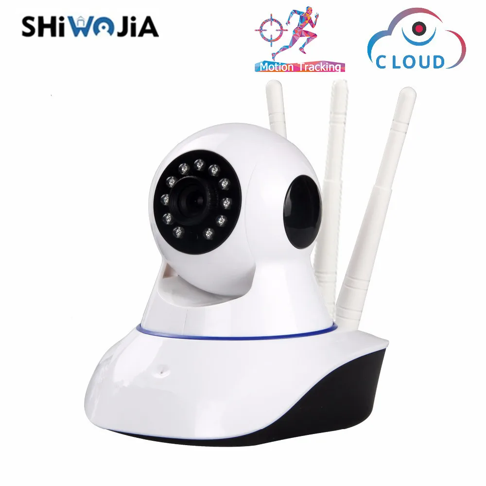 SHIWOJIA 1080P облачная ip-камера беспроводная автоматическое отслеживание Домашняя
