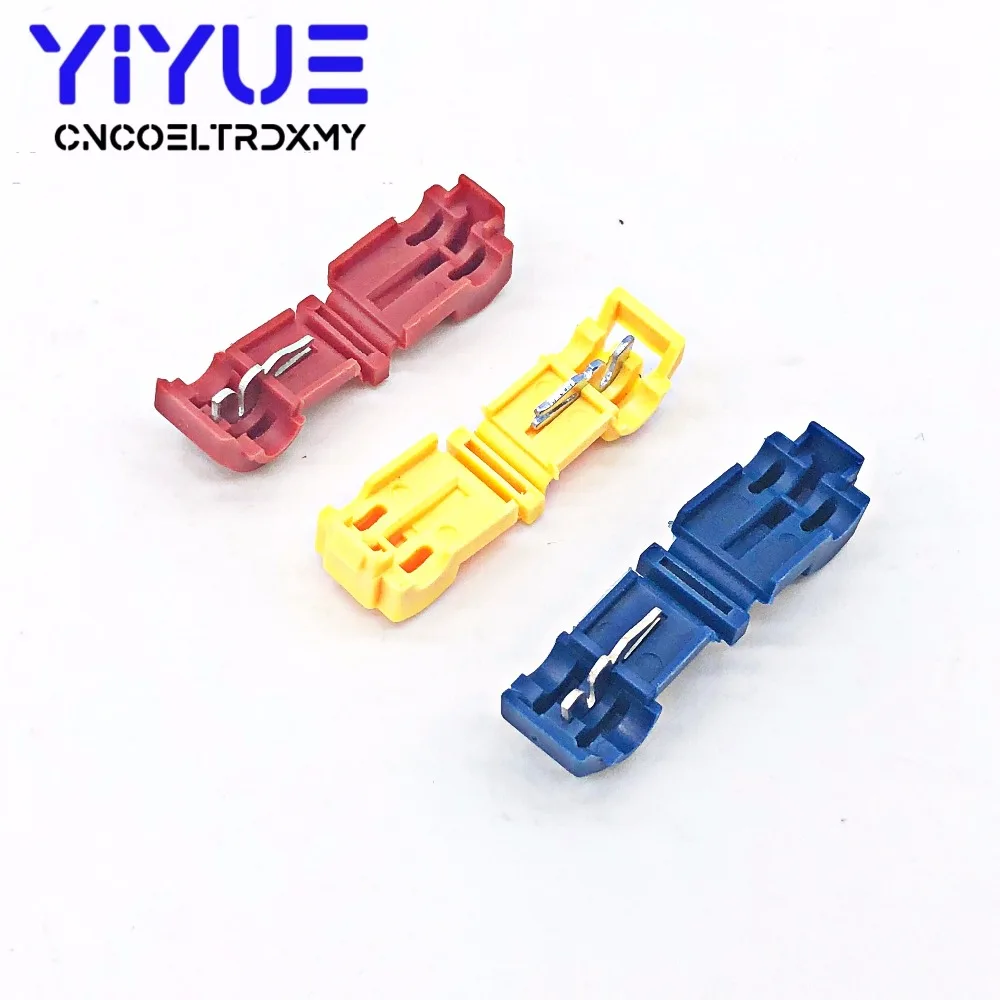 30PCS15Pairs Electrical Wire Connectors Terminals Crimp Terminal set Scotch Lock Quick Splice Wire Connector 22-10AWG (3)