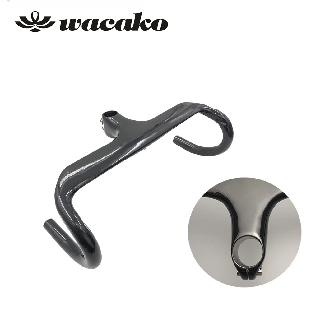 Wacako 2019 полностью интегрированный руль из углеродного волокна для шоссейного