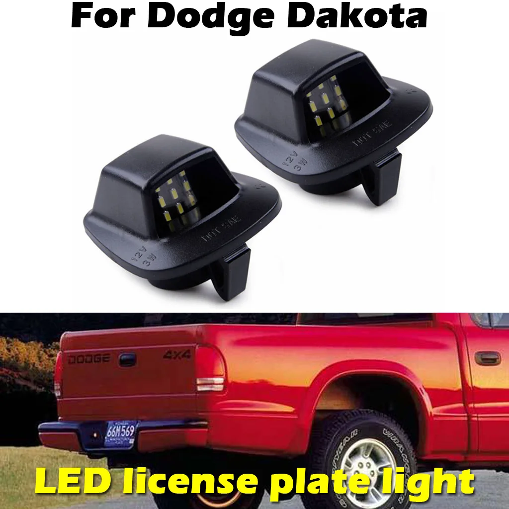 Для Dodge Dakota 1997 2010 светодиодный светильник номерного знака работающий от 18 SMD