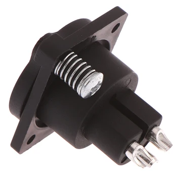 

1Pcs XLR 3 Pin Waterproof Female Chassis Panel Mounted Socket Adapter Soldering For Power MIC Connector Black