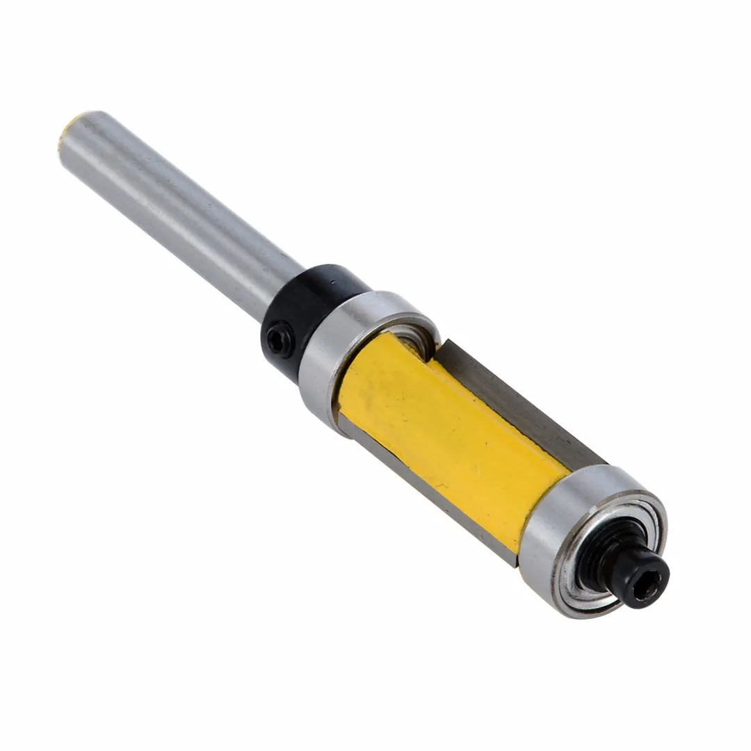 

New 6.3mm Shank Panel Top &Bottom Bearing Flush Trim Pattern Router Bit Woodworking Tools Accessories