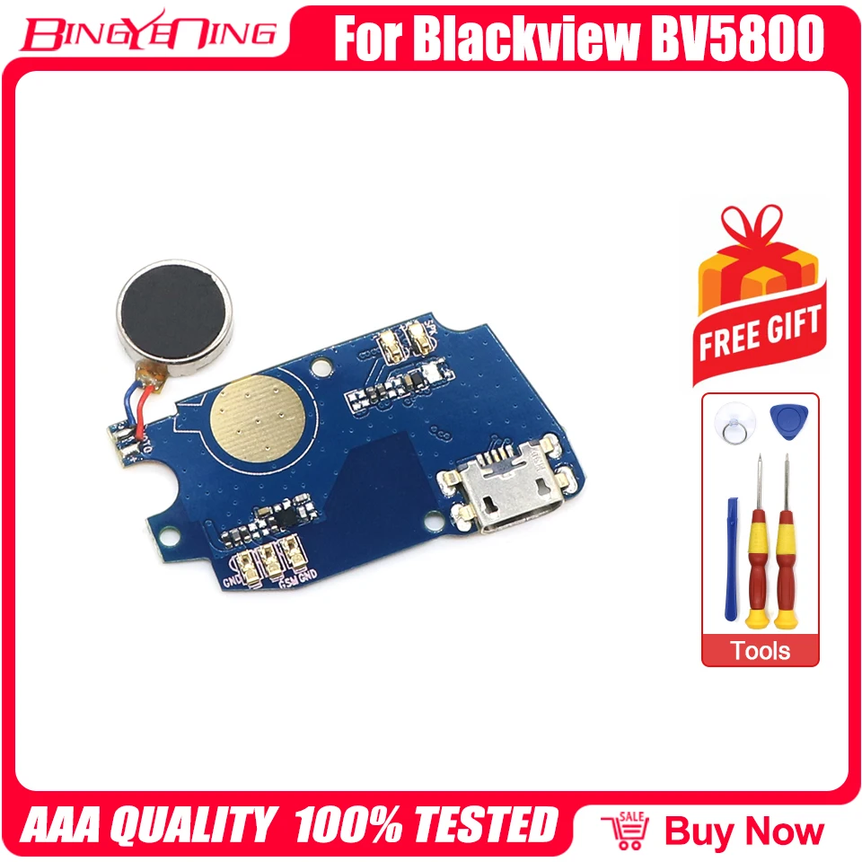 Usb charge board+Motor Vibrator+Mic For Blackview BV5800/BV5800 Pro Phone Flex Cables charging module cell phone Mini USB Port Usb charge board+Motor Vibrator+Mic For Blackview BV5800/BV5800 Pro Phone Flex Cables charging module cell phone Mini USB Port