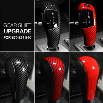 

Auto Accessories Interior ABS Gear Shift Cover Decoration Sticker for BMW E60 E70 E71 Old 5 Series X5 X6 Car Styling