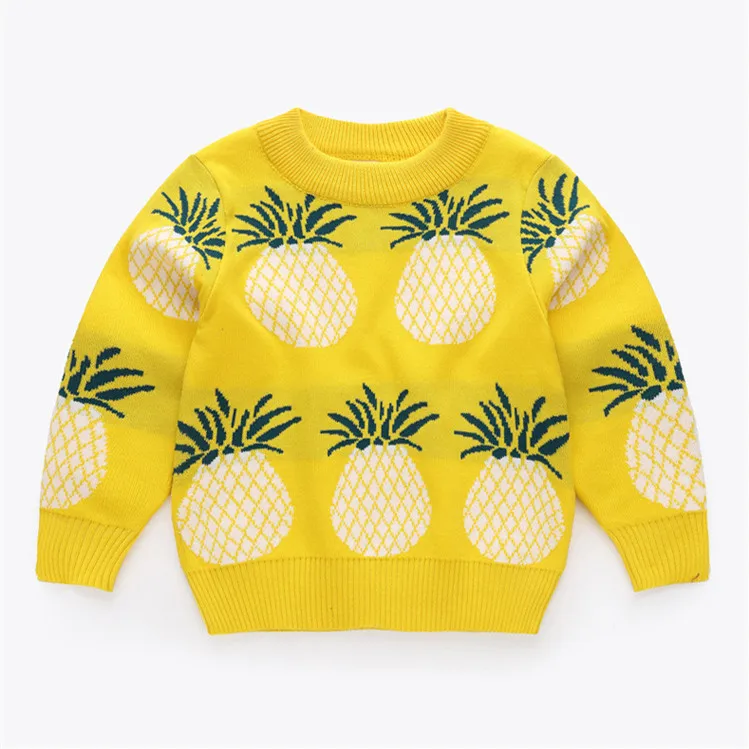 D yellow Belababy/брендовые свитера для маленьких девочек; Сезон Зима; Новинка года; вязаная одежда с длинными рукавами для девочек; детский осенний свитер с рисунком совы для девочек - Цвет: D yellow