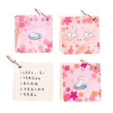 1 шт. кот Милый блок стикеров для заметок канцелярские принадлежности студенческий милый планировщик Kawaii Ноутбук Новинка Блокнот s Расписание Книга Kawaii школьные принадлежности