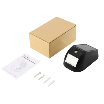 

Solar Motion Sensor Light 9 LEDs Mouse Lights Solar/Battery Powered IP65 Waterproof Security Light for Outdoor Wall Garden