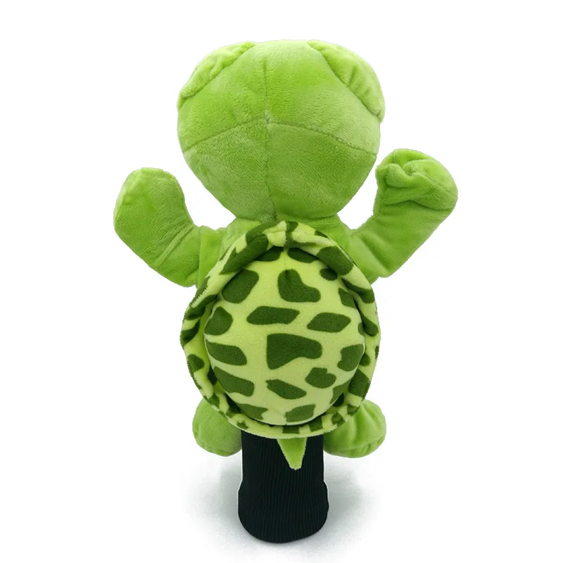Green Sea Turtle Golf Driver Headcover Cartoon Animal Protecter Outdoor Sports Golf Clubs Cover