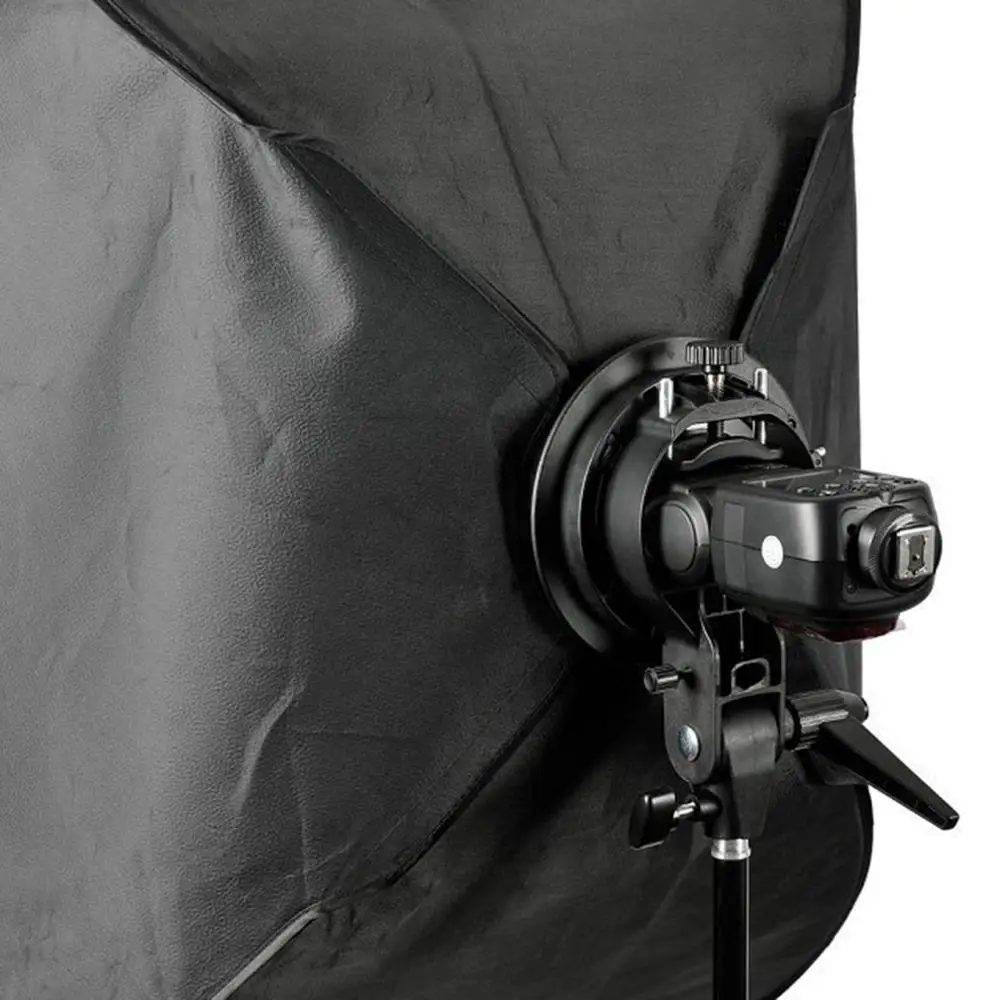For Camera S-Type Bracket Bowens Mount Holder for Speedlite Flash Snoot Softbox YN568 Holder Unversal Use