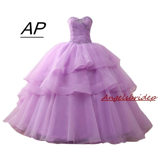 Angelsbridep Sexy Crystals Ball Gown Quinceanera Dresses 2021 Beading Sequins Sweet 16 For 15 Years Vestidos De Anos | Свадьбы и