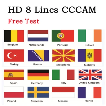 

Stable Server 8 clines HD cccam is suitable for 1 year European poland Spain Germany oscam super V7 V8 HD satellite receivers