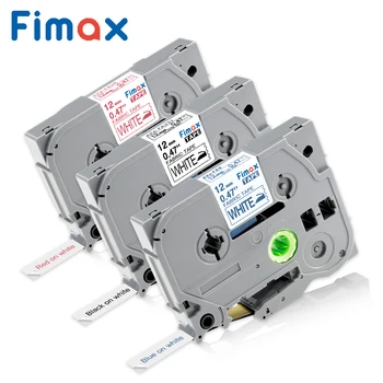 Fimax 3個TZe-FA3 TZ-FA3用互換は、p-touch生地アイロンツィーテープTZeFA3 fa231 12弟のp