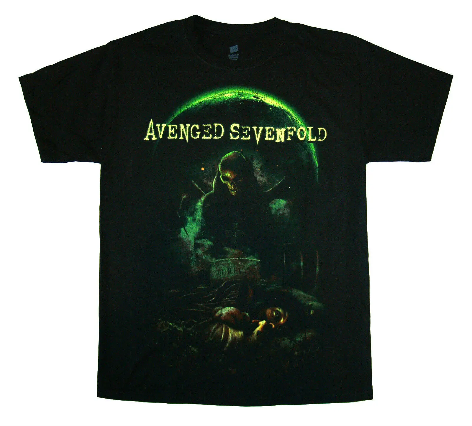 AVENGED SEVENFOLD-Killing Moon-футболка S-M-L-XL-2XL новый бренд официальные топы Мужская футболка |