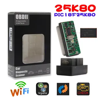 Супер Мини ELM327 WIFI OBD2 считыватель кода 25k80 ELM 327 Wifi сканирующий инструмент для IOS Android смартфона и Windows Супер Мини ELM327 WIFI OBD2 считыватель кода 25k80 ELM 327 Wifi сканирующий инструмент для IOS Android смартфона и Windows