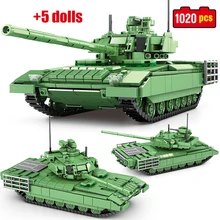 Ww2 cidade armata principal batalha tanque blocos de construção criador exército militar veículo técnico figuras modelo tijolos brinquedos para crianças