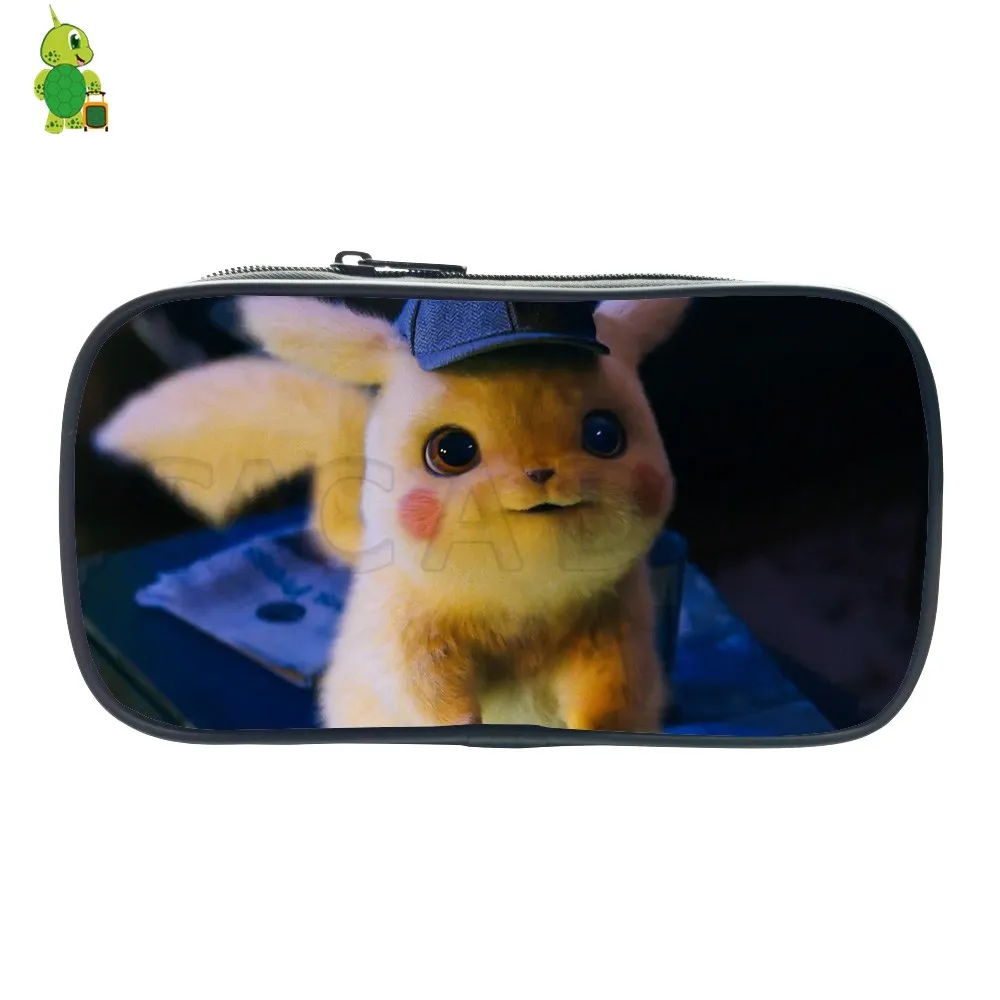 Детективный рюкзак Пикачу Покемон Eevee Карандаш Чехол школьные сумки для малышей рюкзак для мальчиков и девочек аниме рюкзак для начальной школы - Цвет: 15