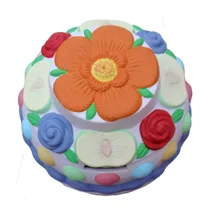 Экстра большой торт керамический цветной рисунок DIY подарок креативная картина игрушка DIY игрушка детская цветная рисовальная игрушка