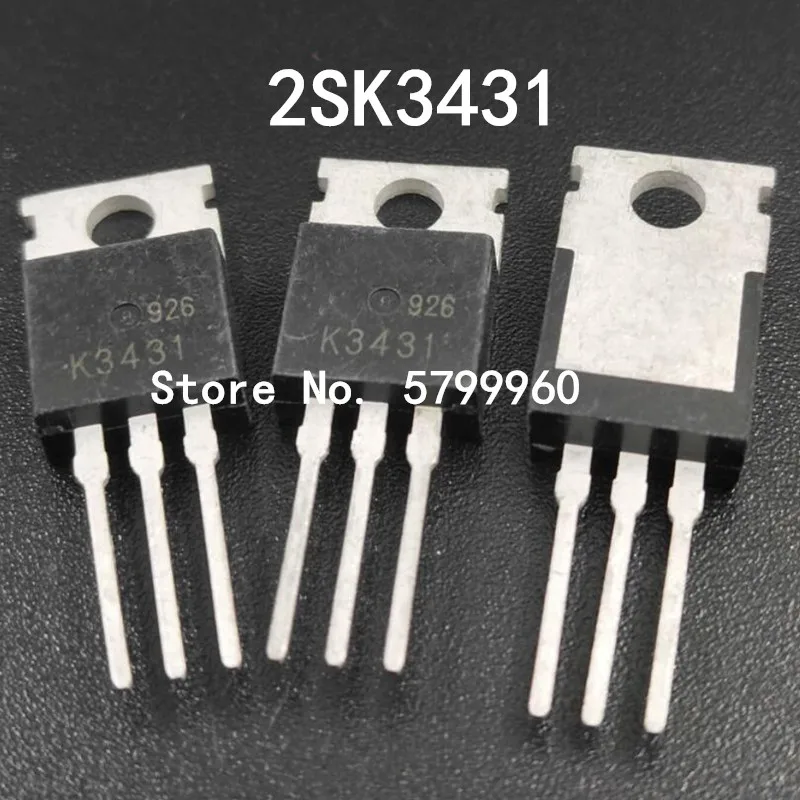10pcs/lot K3431 2SK3431 TO-220 transistor | Электронные компоненты и принадлежности